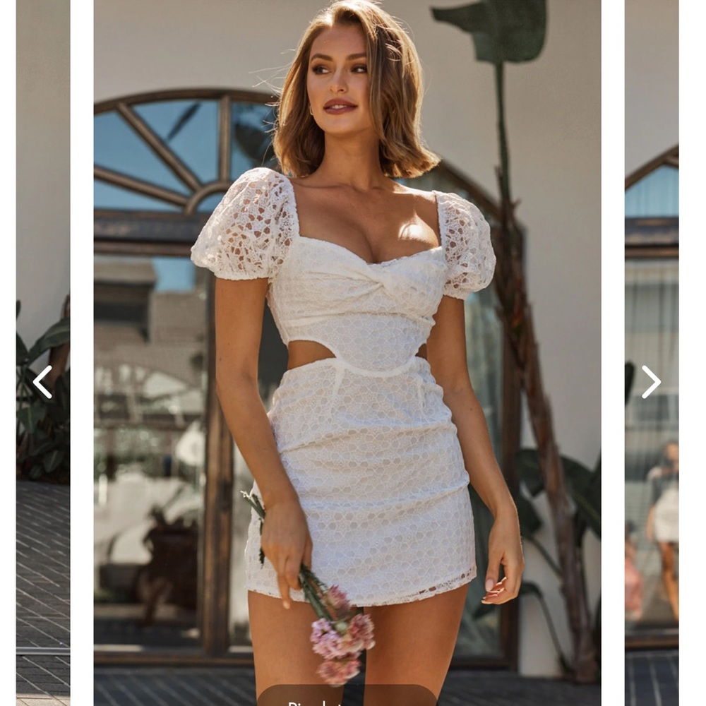 Selfie Leslie cut out dress